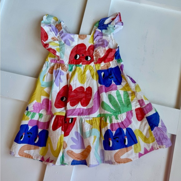 H&M Colorful Kids' Dress with Fun Print - Picture 2 of 2